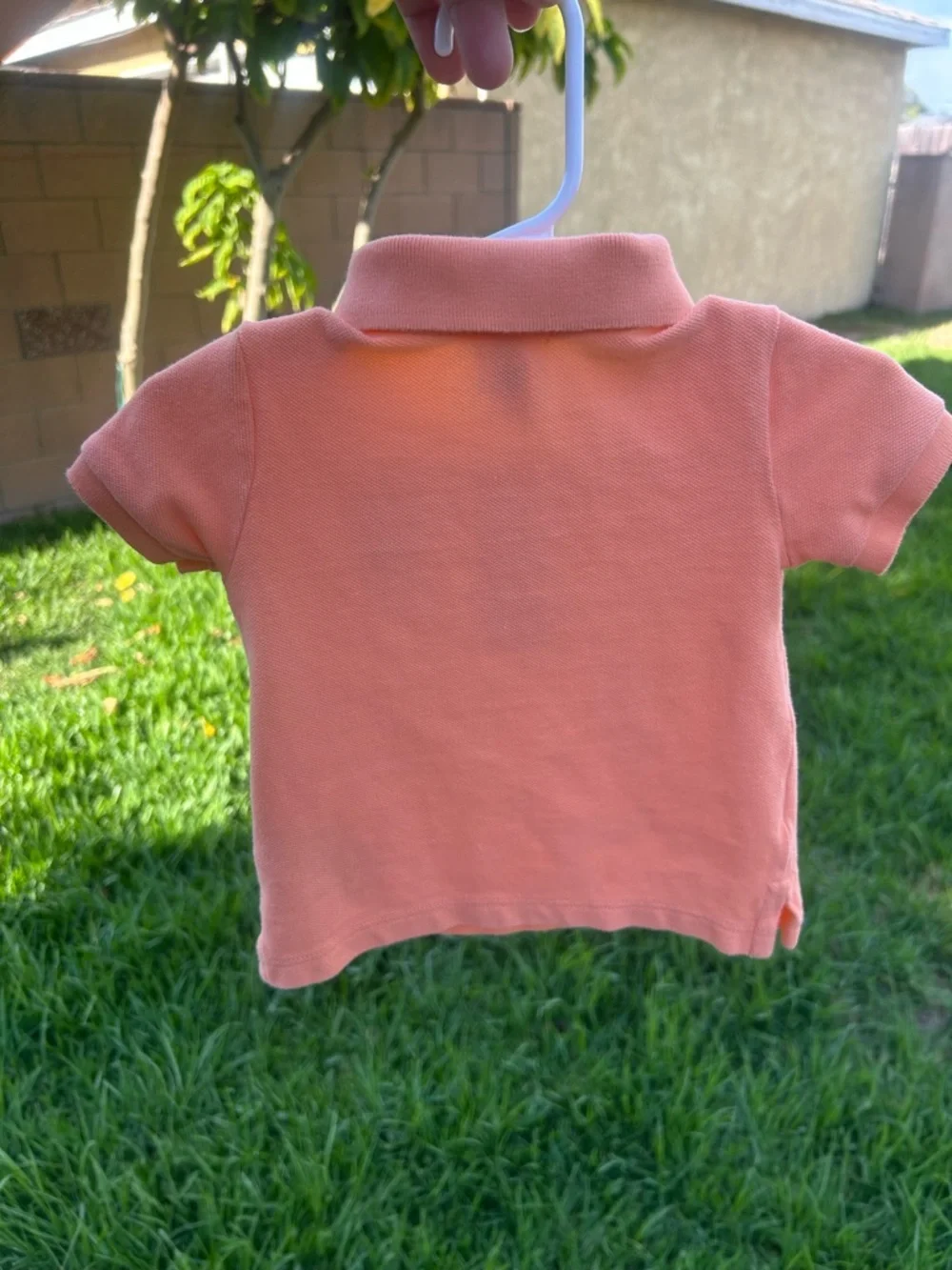 Ralph Lauren Toddler Polo Shirt - Peach/Coral